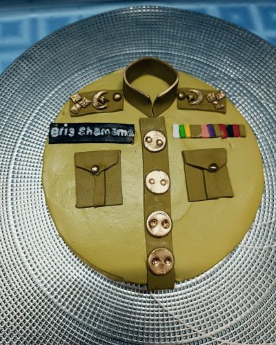 Gluten free military cake