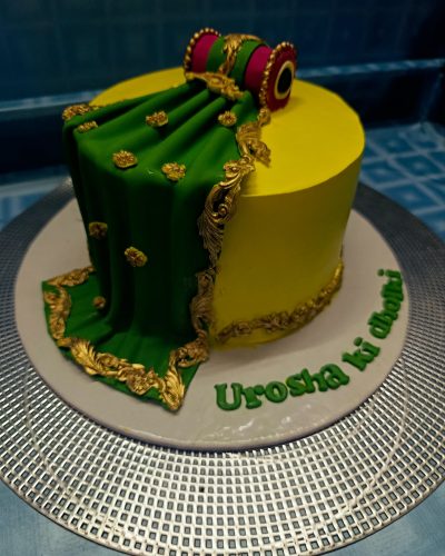 Gluten free Mehndi cake