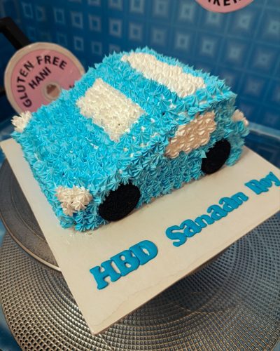 Gluten free car cake